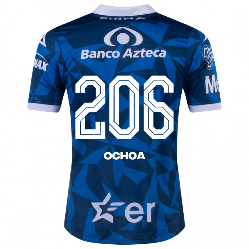Damen Barúc Ochoa #206 Blau Auswärtstrikot Trikot 2023/24 T-Shirt