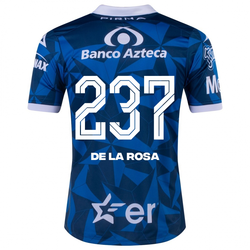 Damen Álvaro De La Rosa #237 Blau Auswärtstrikot Trikot 2023/24 T-Shirt