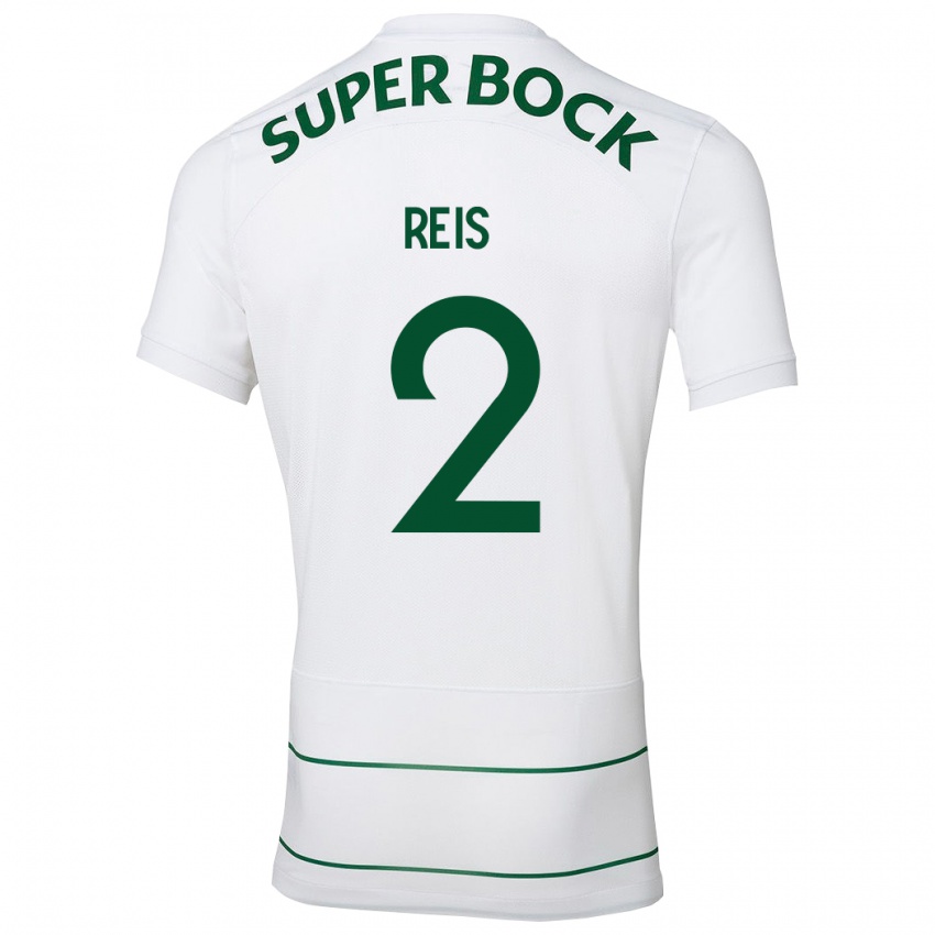 Damen Matheus Reis #2 Weiß Auswärtstrikot Trikot 2023/24 T-Shirt