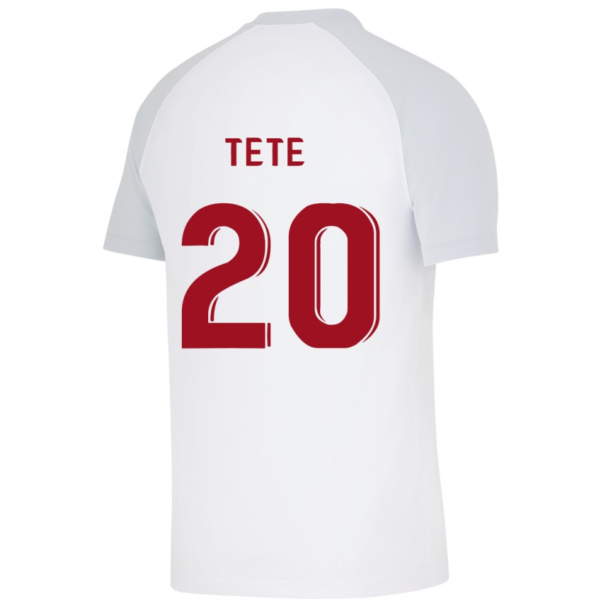 Damen Tete #20 Weiß Auswärtstrikot Trikot 2023/24 T-Shirt