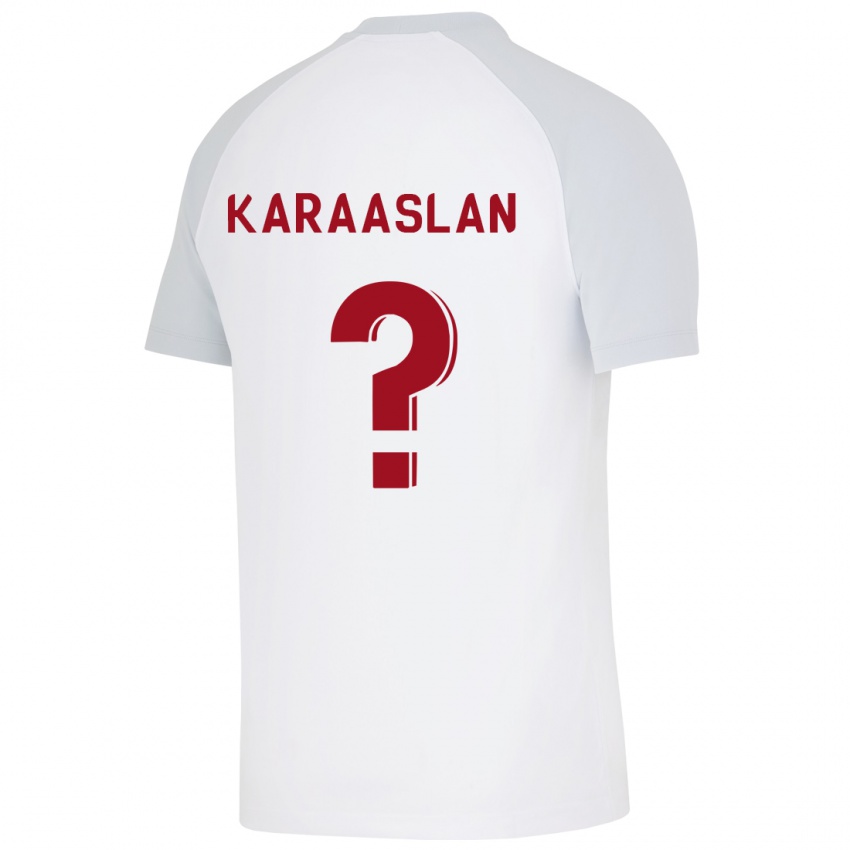 Damen Ahmet Kerem Karaaslan #0 Weiß Auswärtstrikot Trikot 2023/24 T-Shirt