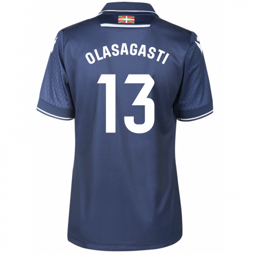 Damen Lander Olasagasti #13 Marine Auswärtstrikot Trikot 2023/24 T-Shirt