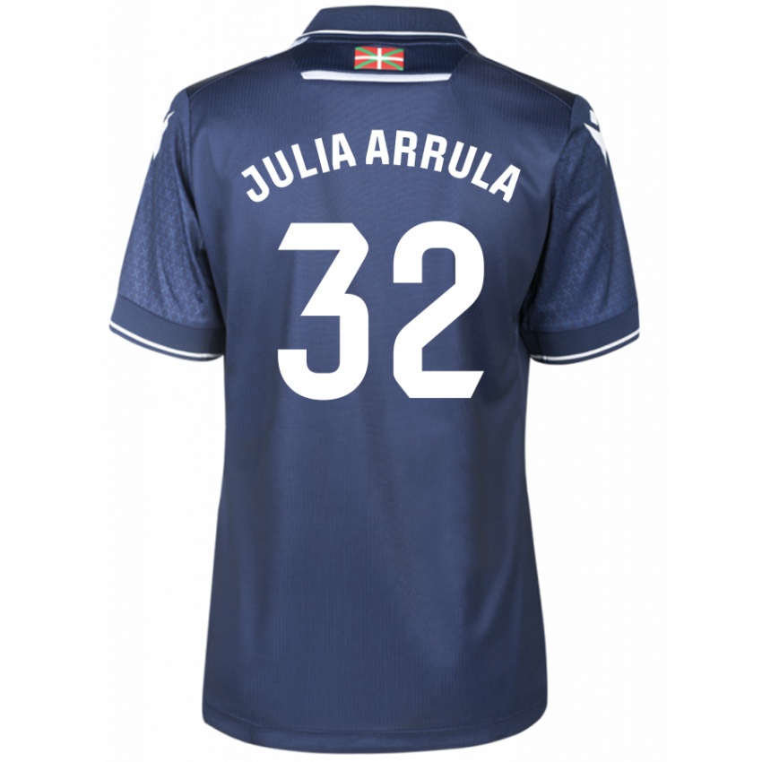 Damen Julia Arrula #32 Marine Auswärtstrikot Trikot 2023/24 T-Shirt