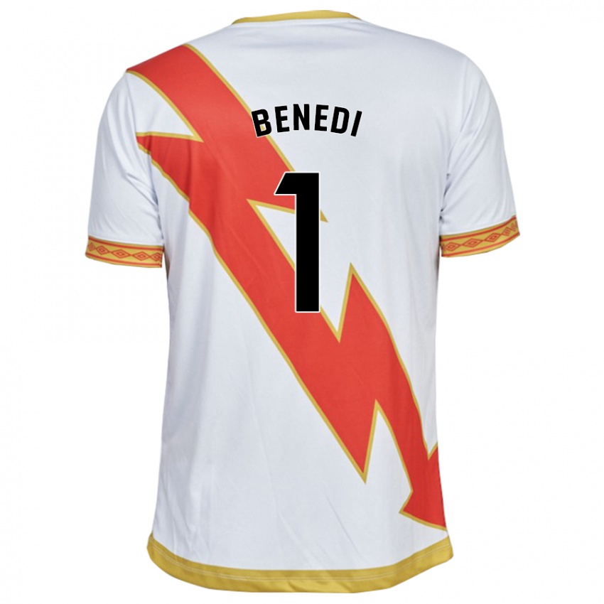 Kinder Miguel Benedi #1 Weiß Heimtrikot Trikot 2023/24 T-Shirt