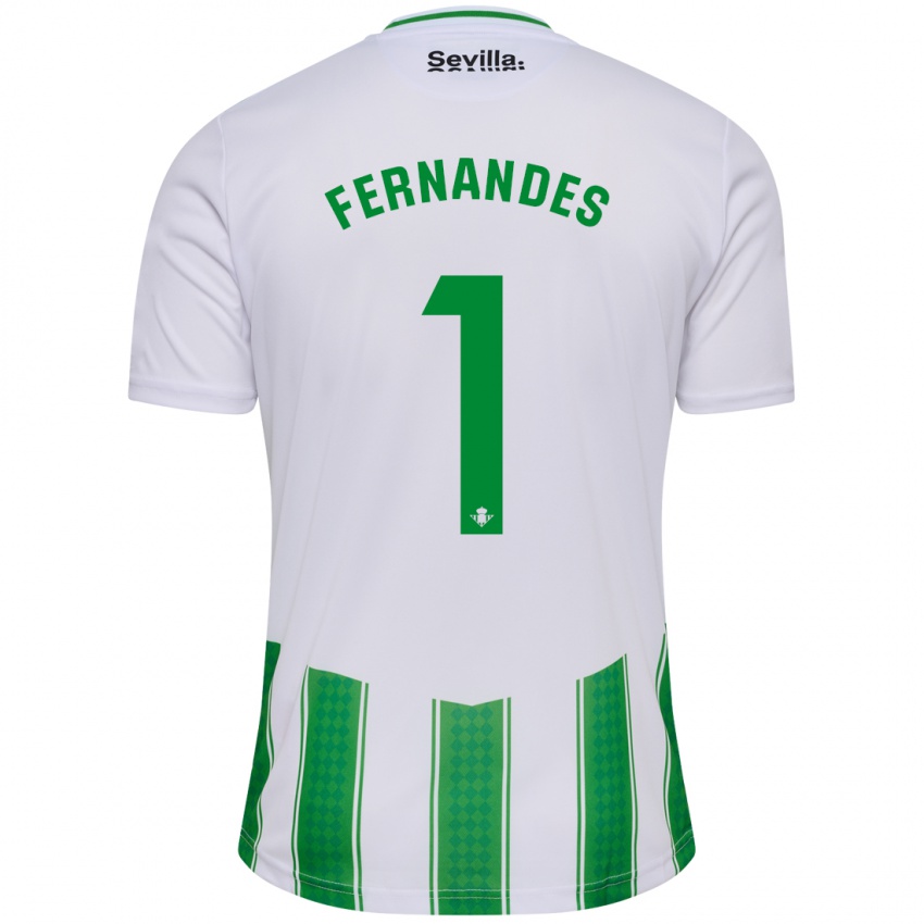 Kinder Guilherme Fernandes #1 Weiß Heimtrikot Trikot 2023/24 T-Shirt