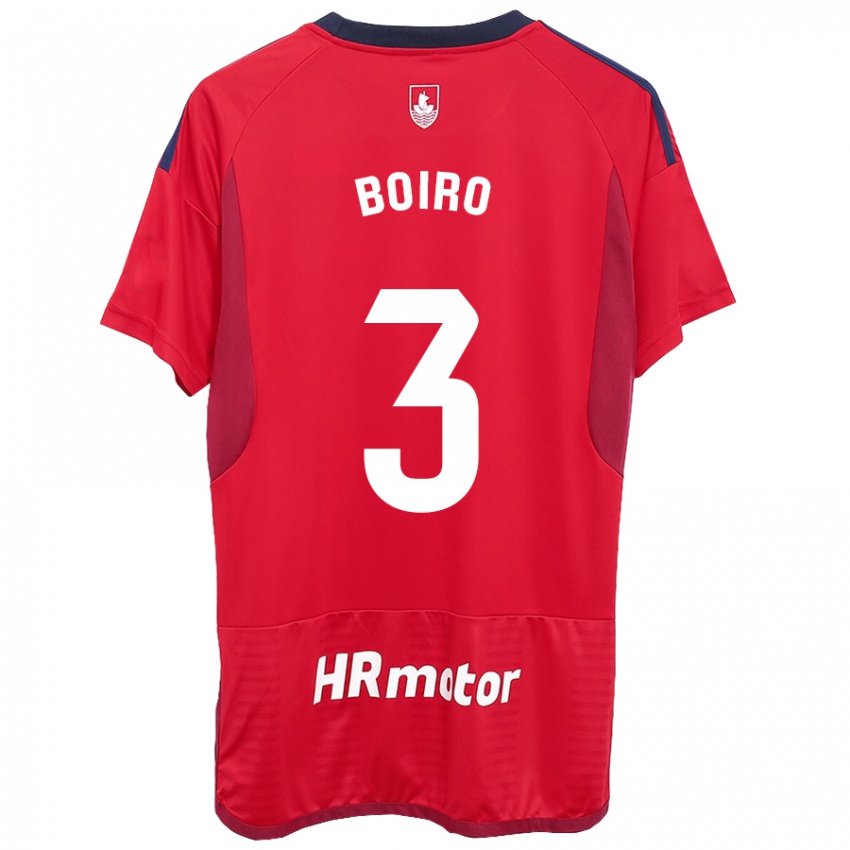 Kinder Adama Boiro #3 Rot Heimtrikot Trikot 2023/24 T-Shirt