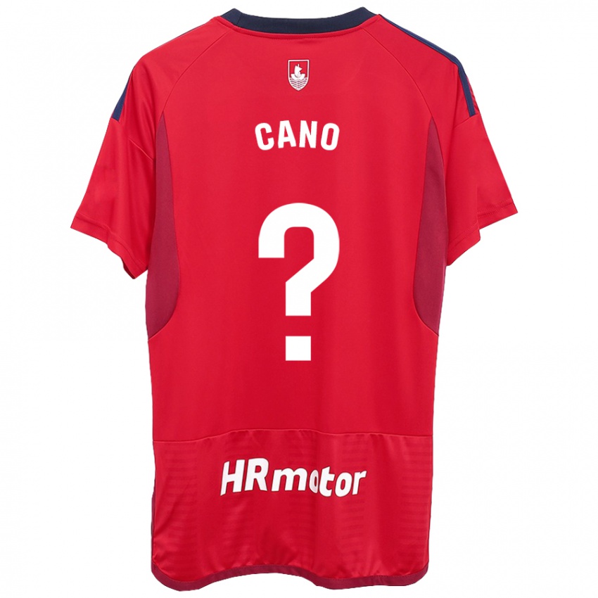 Kinder Javi Caño #0 Rot Heimtrikot Trikot 2023/24 T-Shirt