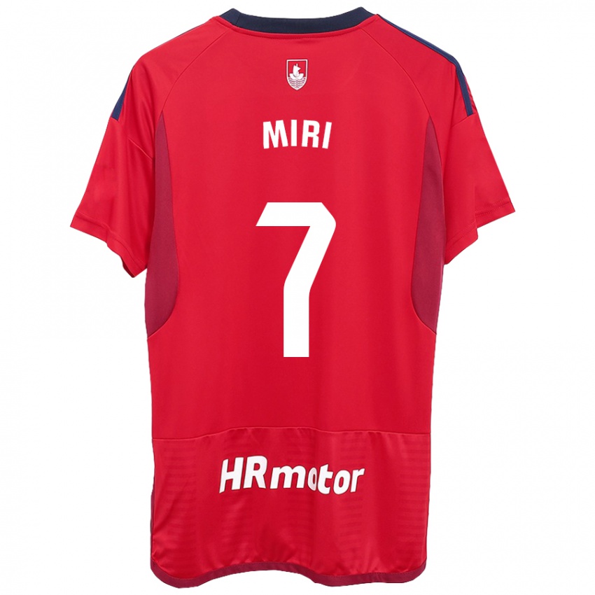 Kinder Miriam Rivas Pinto #7 Rot Heimtrikot Trikot 2023/24 T-Shirt