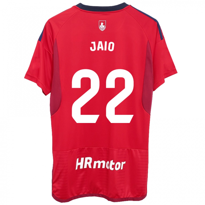 Kinder Jaione Larraiotz Senosiain #22 Rot Heimtrikot Trikot 2023/24 T-Shirt