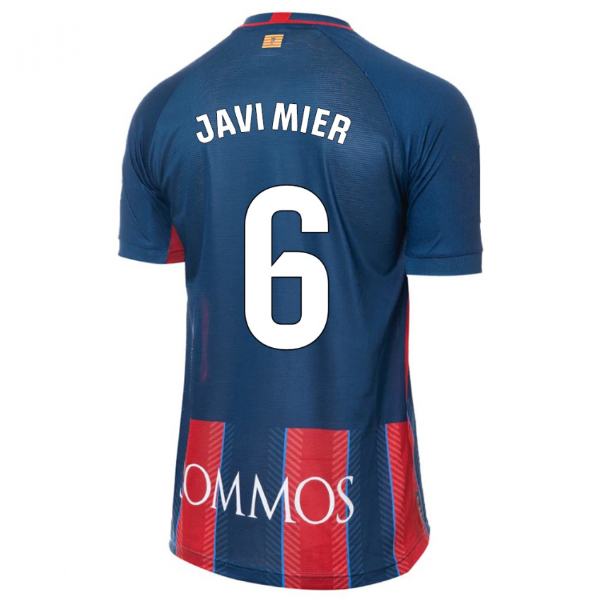 Kinder Javi Mier #6 Marine Heimtrikot Trikot 2023/24 T-Shirt