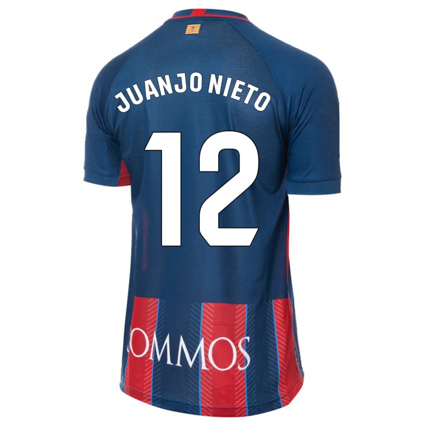 Kinder Juanjo Nieto #12 Marine Heimtrikot Trikot 2023/24 T-Shirt