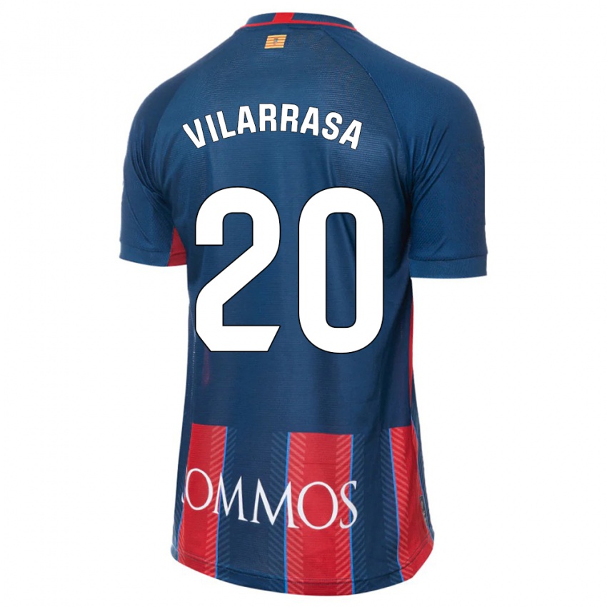 Kinder Ignasi Vilarrasa #20 Marine Heimtrikot Trikot 2023/24 T-Shirt