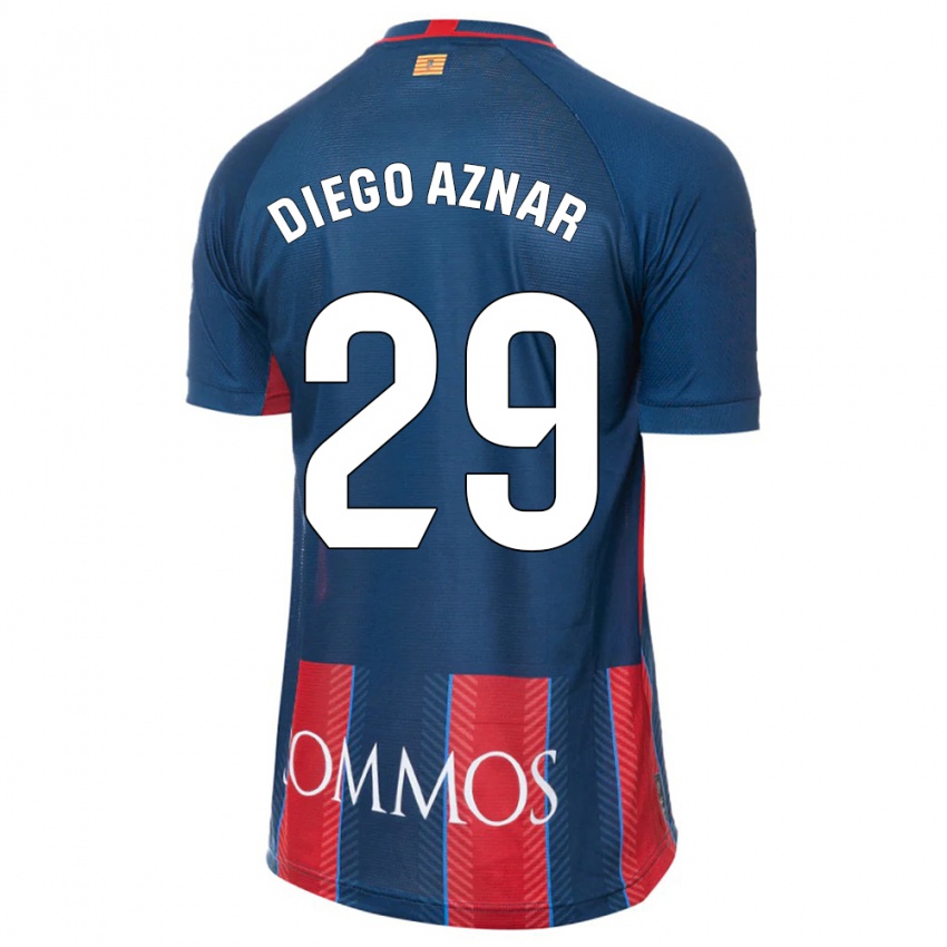 Kinder Diego Aznar #29 Marine Heimtrikot Trikot 2023/24 T-Shirt