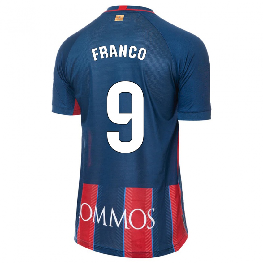 Kinder Santi Franco #9 Marine Heimtrikot Trikot 2023/24 T-Shirt