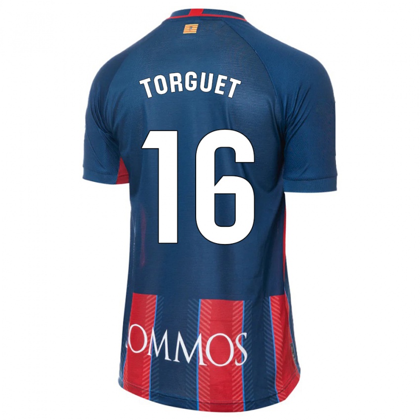 Kinder Miguel Torguet #16 Marine Heimtrikot Trikot 2023/24 T-Shirt