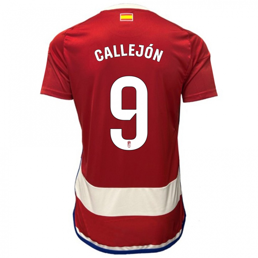 Kinder José Callejón #9 Rot Heimtrikot Trikot 2023/24 T-Shirt