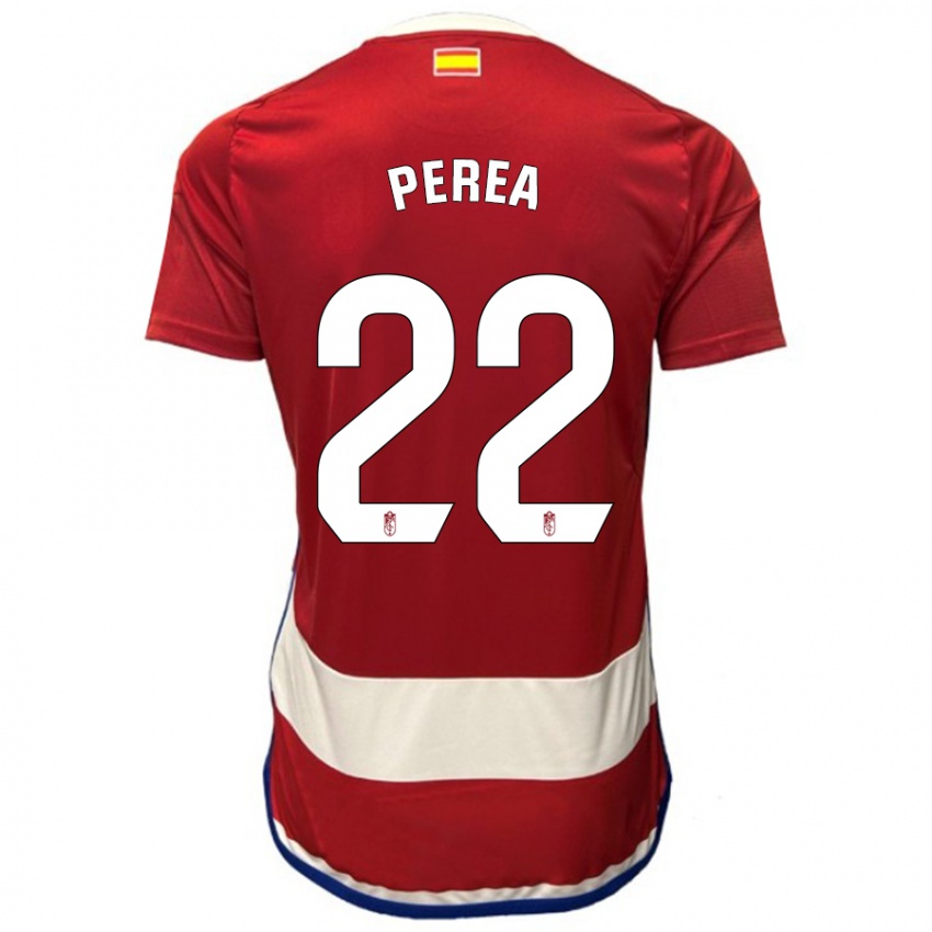 Kinder Alberto Perea #22 Rot Heimtrikot Trikot 2023/24 T-Shirt