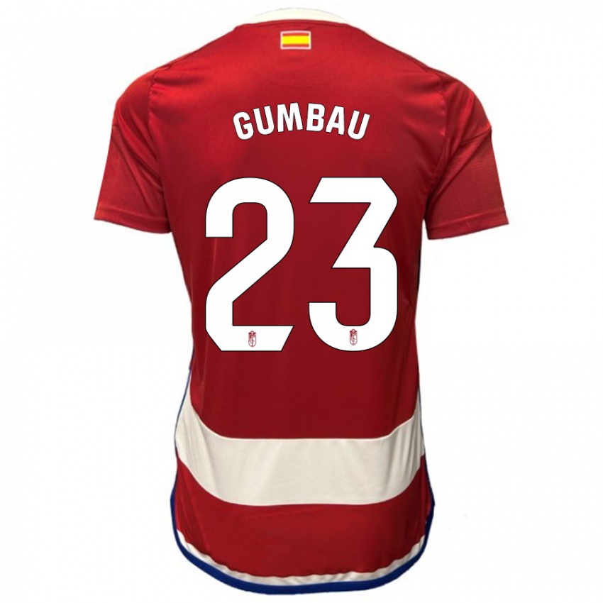 Kinder Gerard Gumbau #23 Rot Heimtrikot Trikot 2023/24 T-Shirt