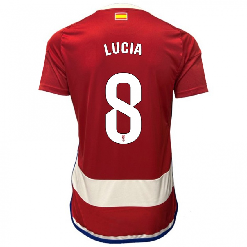 Kinder Lucía Martínez #8 Rot Heimtrikot Trikot 2023/24 T-Shirt