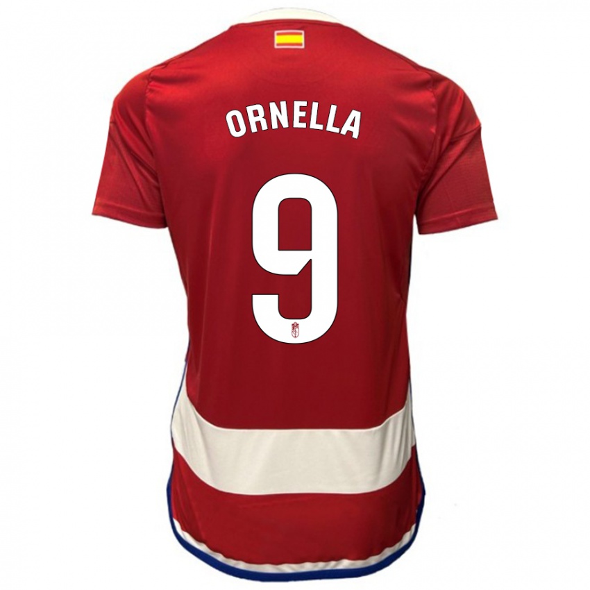 Kinder Ornella María Vignola Cabot #9 Rot Heimtrikot Trikot 2023/24 T-Shirt