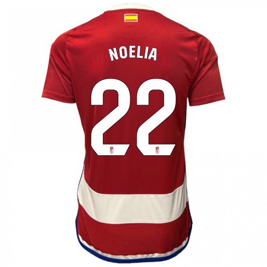 Kinder Noelia Salas Mullens #22 Rot Heimtrikot Trikot 2023/24 T-Shirt