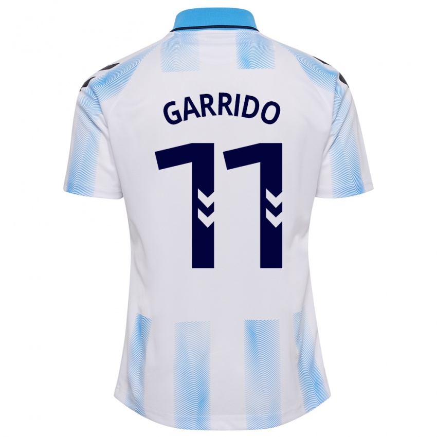 Kinder Rafael Garrido #11 Weiß Blau Heimtrikot Trikot 2023/24 T-Shirt