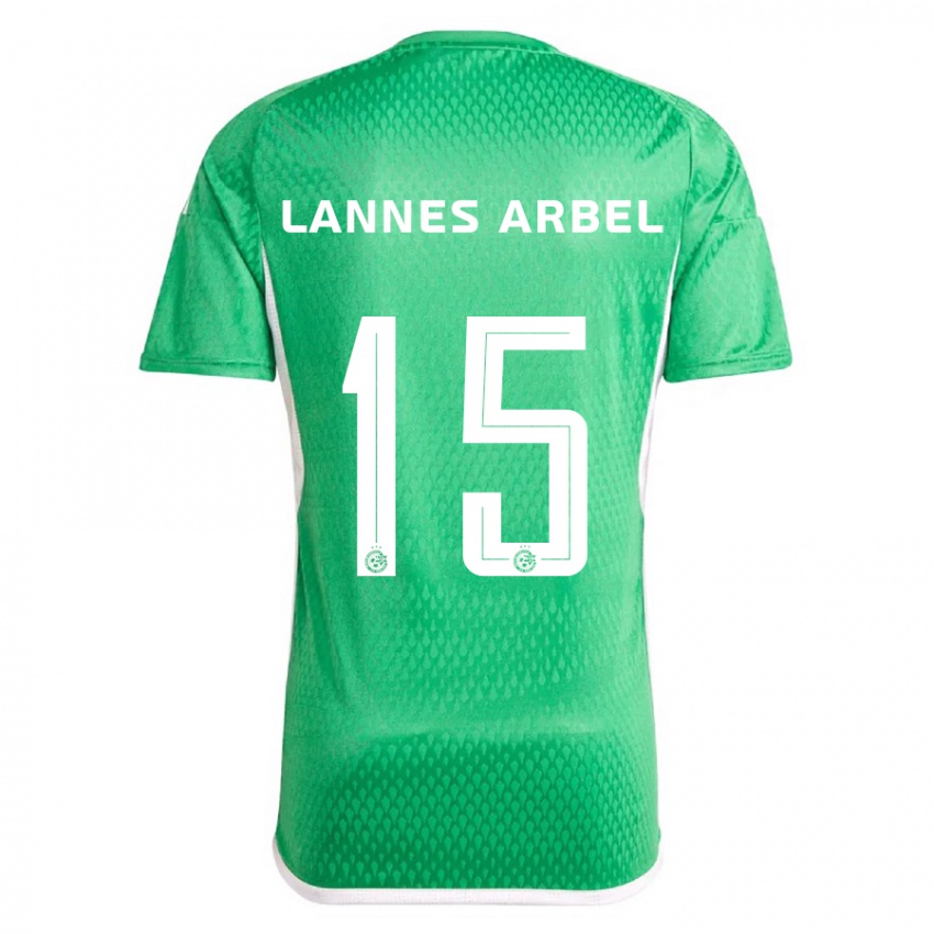 Kinder Tomer Lannes Arbel #15 Weiß Blau Heimtrikot Trikot 2023/24 T-Shirt