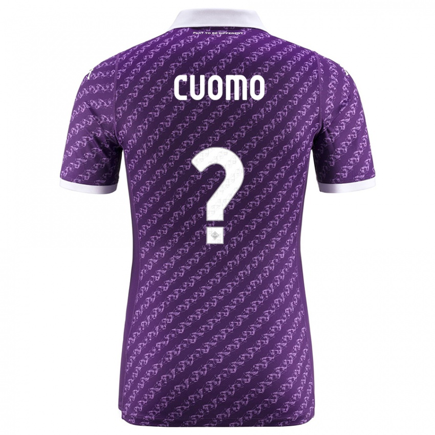 Kinder Raffaele Cuomo #0 Violett Heimtrikot Trikot 2023/24 T-Shirt