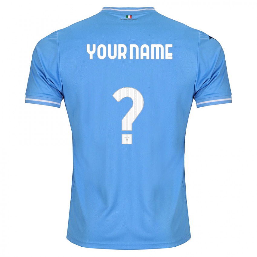 Kinder Ihren Namen #0 Blau Heimtrikot Trikot 2023/24 T-Shirt