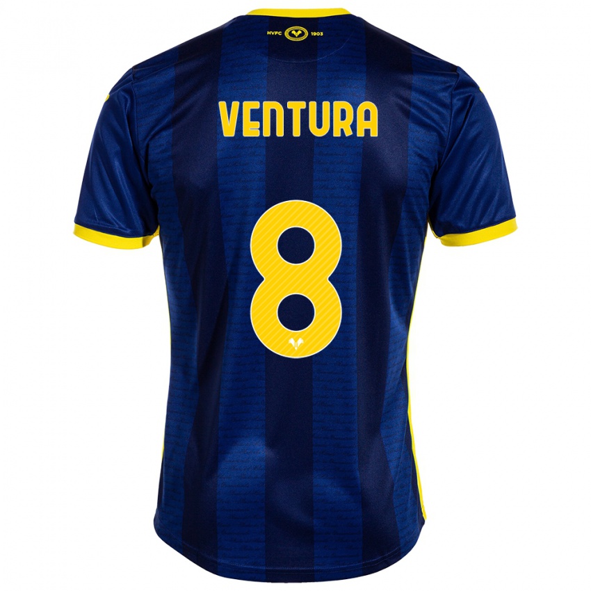 Kinder Ciro Ventura #8 Marine Heimtrikot Trikot 2023/24 T-Shirt