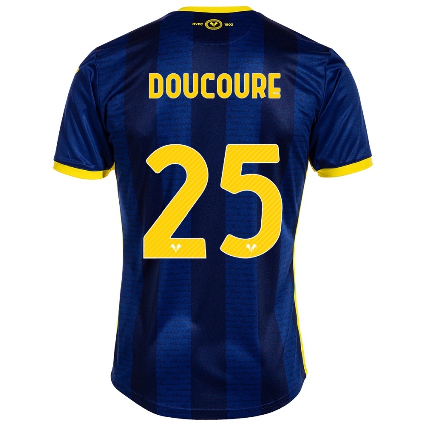 Kinder Mamedi Doucouré #25 Marine Heimtrikot Trikot 2023/24 T-Shirt