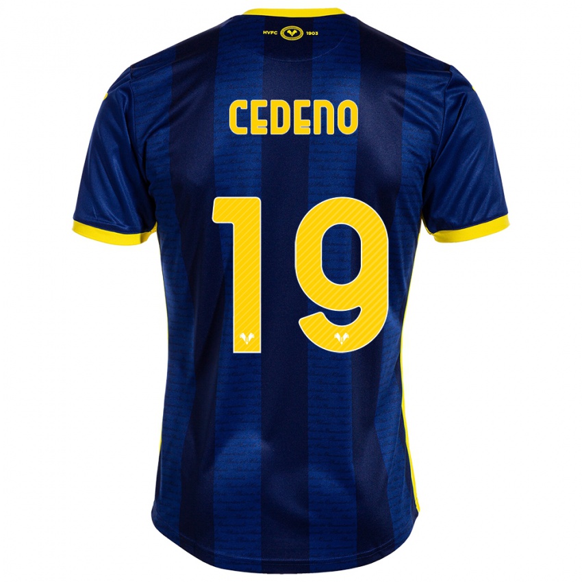 Kinder Lineth Cedeno #19 Marine Heimtrikot Trikot 2023/24 T-Shirt