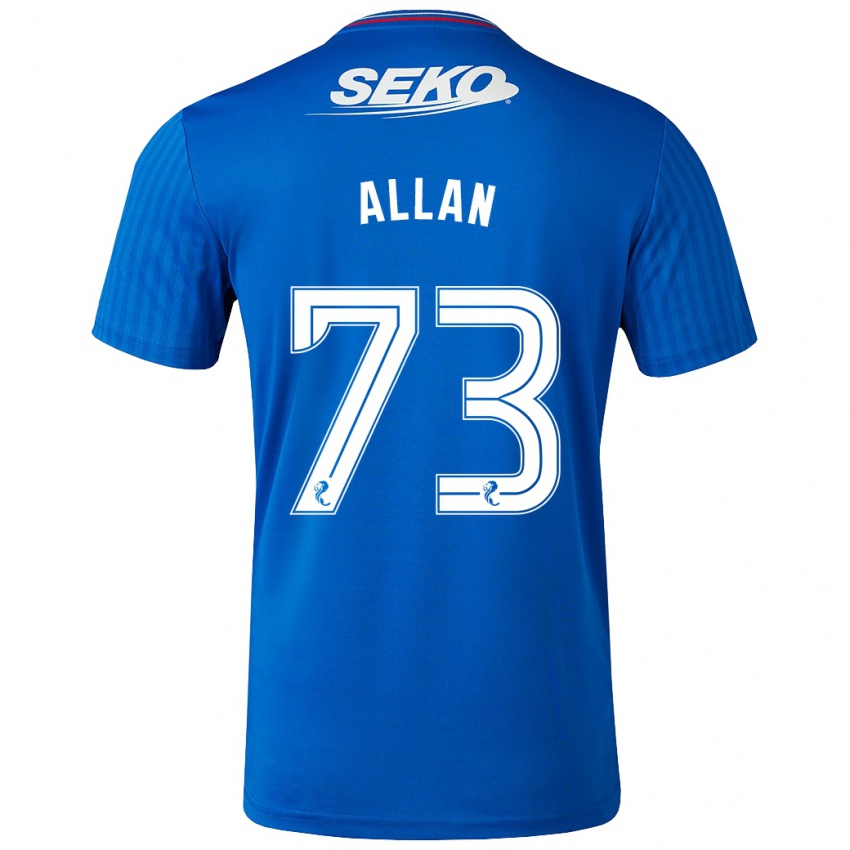 Kinder Connor Allan #73 Blau Heimtrikot Trikot 2023/24 T-Shirt