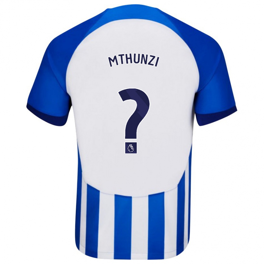 Kinder Corbin Mthunzi #0 Blau Heimtrikot Trikot 2023/24 T-Shirt