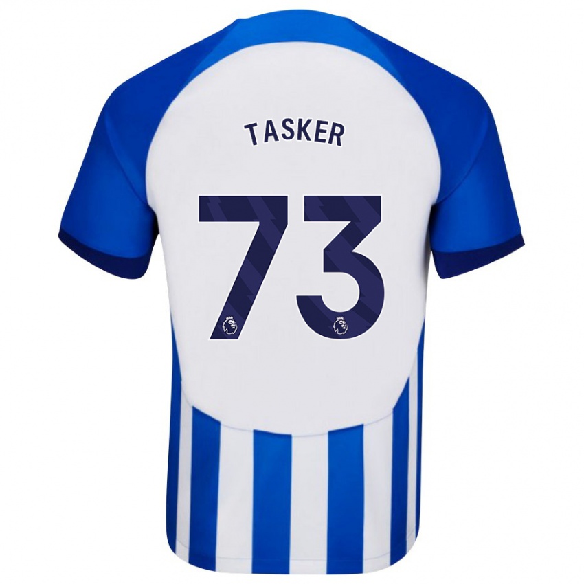 Kinder Charlie Tasker #73 Blau Heimtrikot Trikot 2023/24 T-Shirt