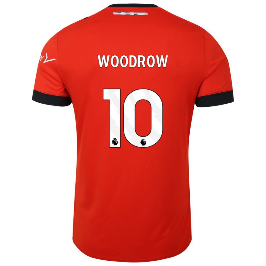 Kinder Cauley Woodrow #10 Rot Heimtrikot Trikot 2023/24 T-Shirt