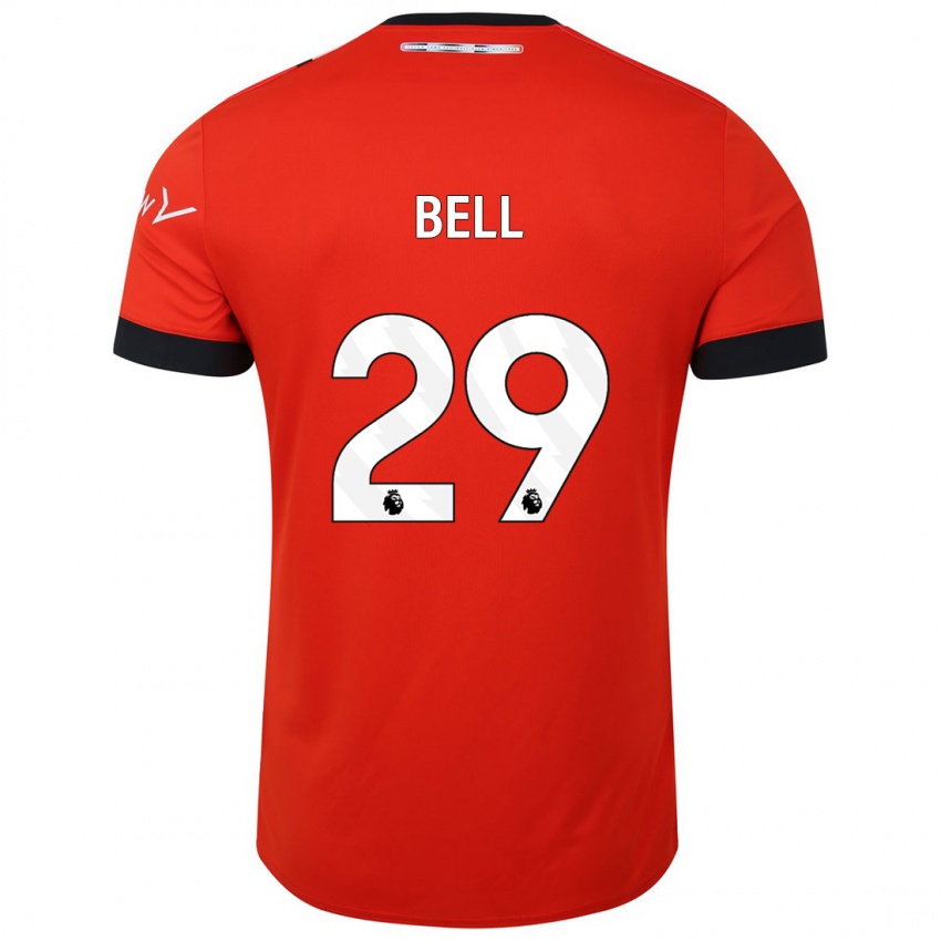 Kinder Amari'i Bell #29 Rot Heimtrikot Trikot 2023/24 T-Shirt