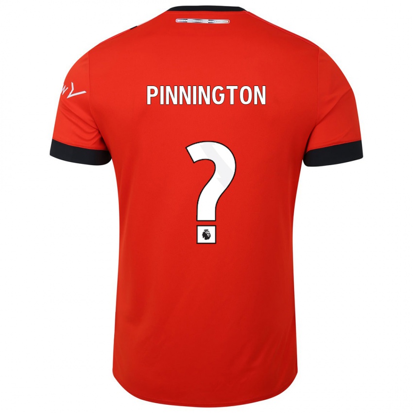 Kinder Jacob Pinnington #0 Rot Heimtrikot Trikot 2023/24 T-Shirt