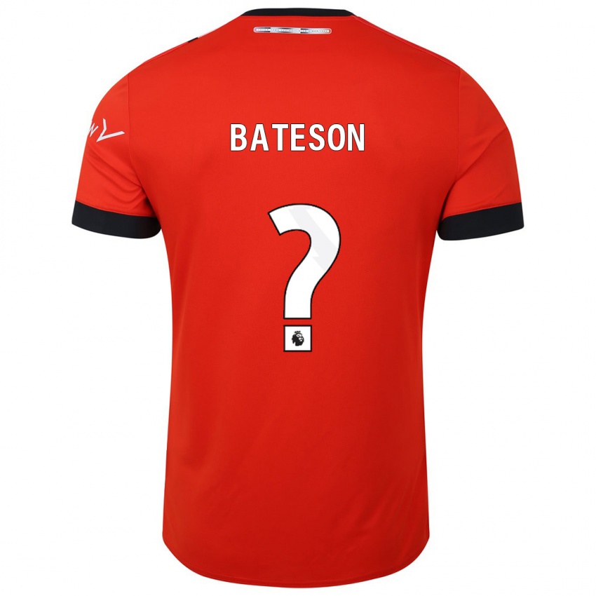 Kinder Jack Bateson #0 Rot Heimtrikot Trikot 2023/24 T-Shirt