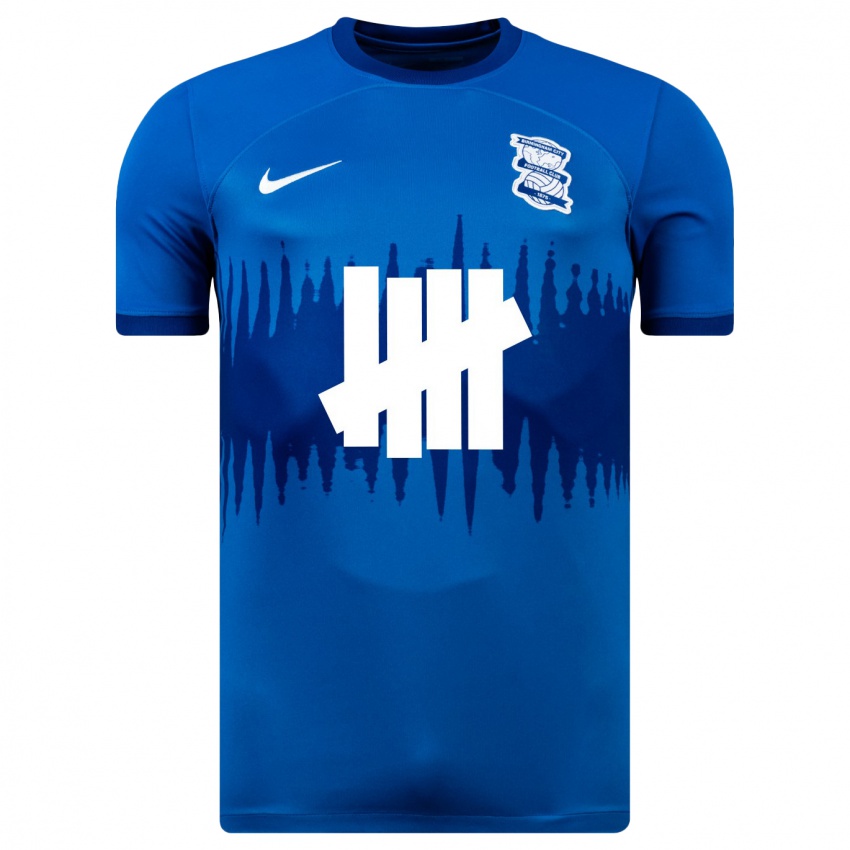 Kinder Siriki Dembélé #17 Blau Heimtrikot Trikot 2023/24 T-Shirt