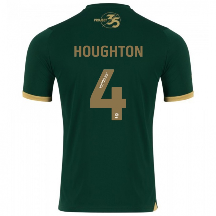 Kinder Jordan Houghton #4 Grün Heimtrikot Trikot 2023/24 T-Shirt