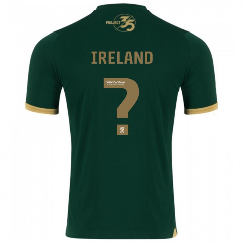 Kinder Jensen Ireland #0 Grün Heimtrikot Trikot 2023/24 T-Shirt