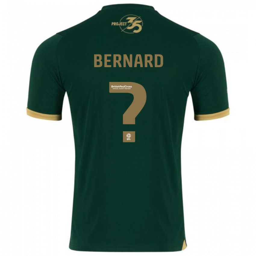 Kinder Josh Bernard #0 Grün Heimtrikot Trikot 2023/24 T-Shirt