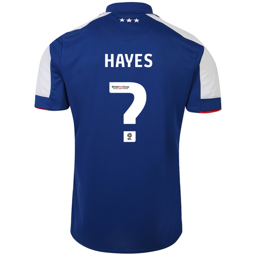 Kinder Nick Hayes #0 Blau Heimtrikot Trikot 2023/24 T-Shirt