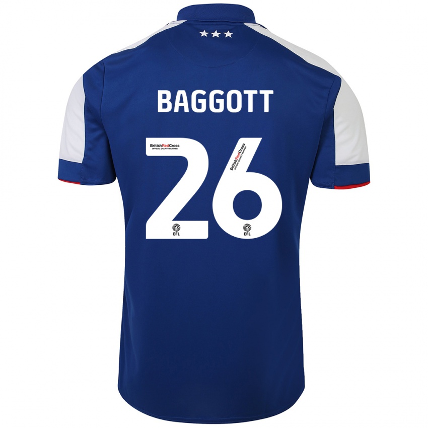 Kinder Elkan Baggott #26 Blau Heimtrikot Trikot 2023/24 T-Shirt