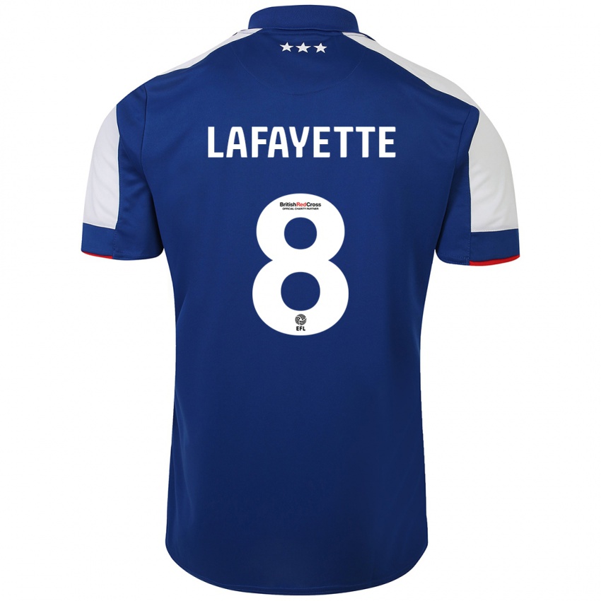 Kinder Abbie Lafayette #8 Blau Heimtrikot Trikot 2023/24 T-Shirt