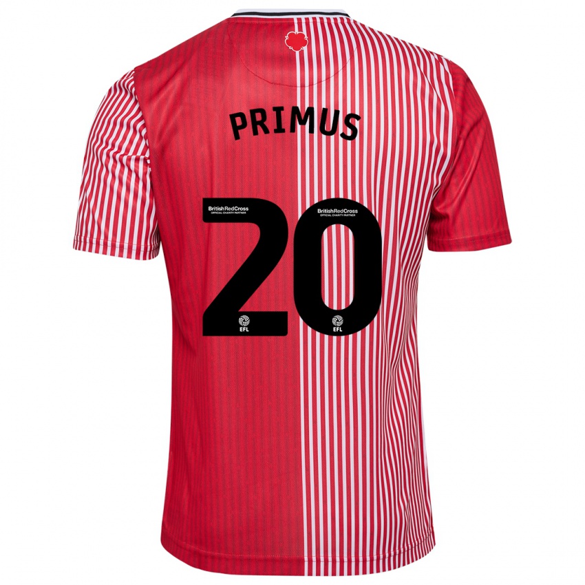 Kinder Atlanta Primus #20 Rot Heimtrikot Trikot 2023/24 T-Shirt