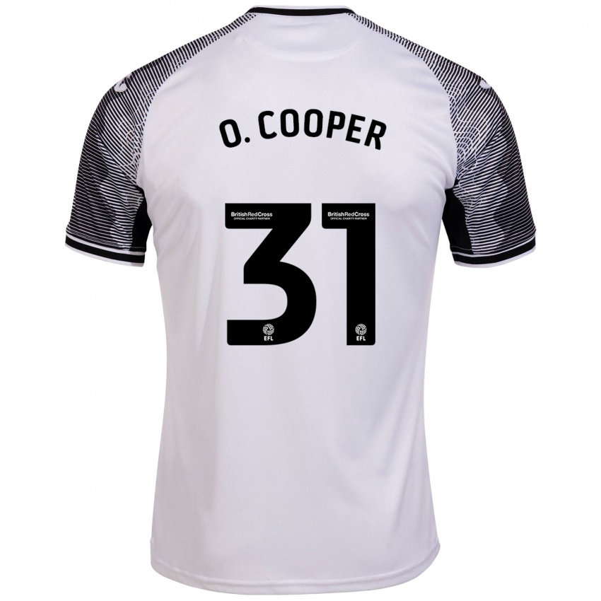 Kinder Oliver Cooper #31 Weiß Heimtrikot Trikot 2023/24 T-Shirt