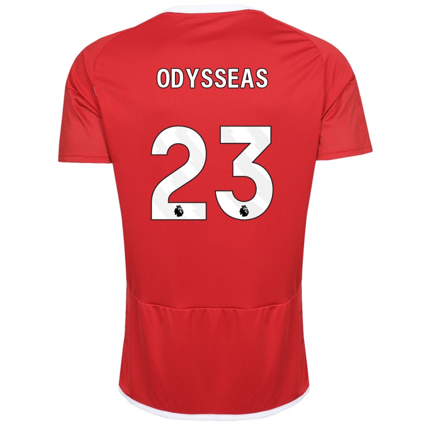Kinder Odysseas Vlachodimos #23 Rot Heimtrikot Trikot 2023/24 T-Shirt