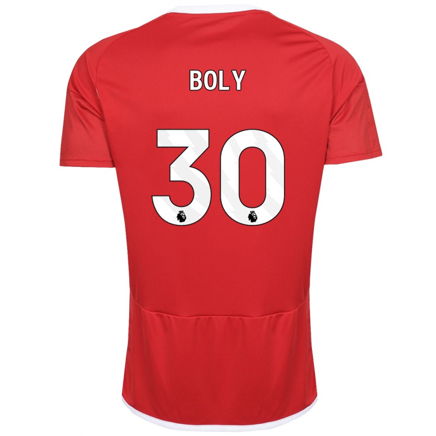 Kinder Willy Boly #30 Rot Heimtrikot Trikot 2023/24 T-Shirt